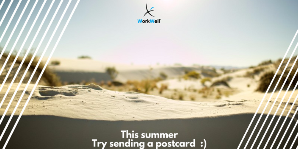 This Summer, try sending a postcard :)